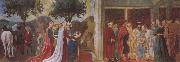 Adoration of the Holy Wood and the Meeting of Solomon and the Queen of Sheba Piero della Francesca